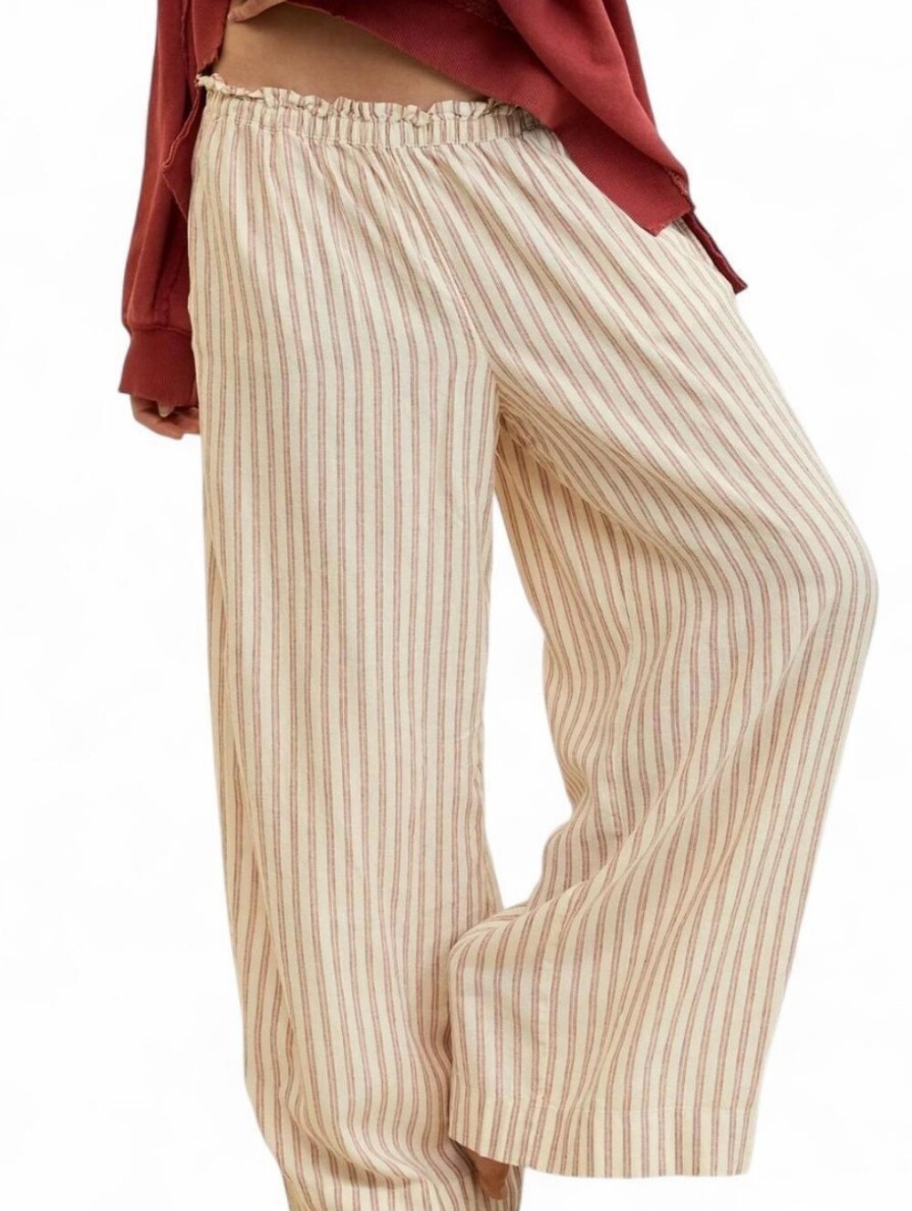 aerie - Like New Linen Blend Trousers - M
